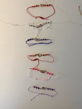 One * - Charm Evil Eye Beaded Bracelet